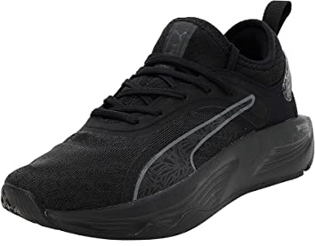 PUMA Dam Pwr Xx Nitro Nova Shine WN's Road löparskor, Pumasvart Puma Vit, 39 EU