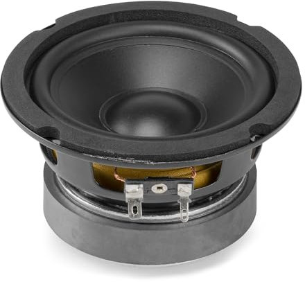 VONYX WPP10 4-Inch Replacement Speaker Driver – Hi Fi speaker driver, Woofer Driver, 50W RMS, 8 Ohms, Polypropylene Cone, Rubber Suspension, Easy Installation, Reliable Sound Performance