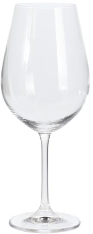 WELL HOME MOBILIARIO & DECORACIÓN Set di 4 calici da vino bianco, design cristallino e finitura opaca, 520 ml