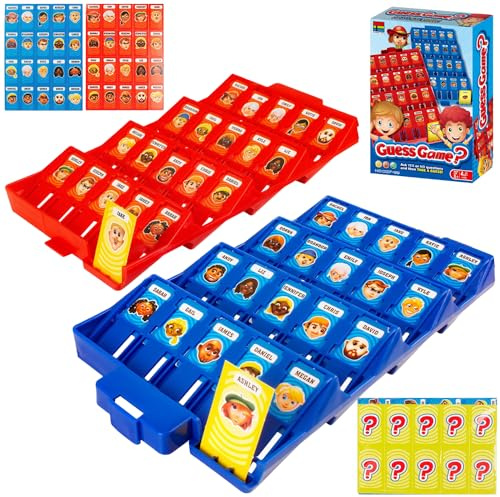 Indovina Chi Gioco Per Bambini, Indovina Chi Originale per 2 Giocatori Giochi da Tavolo Indovina Chi Sono Gioco da Tavolo Indovina Chi Sono Chi è Divertente Indovinello Gioco da Tavolo per Famiglie