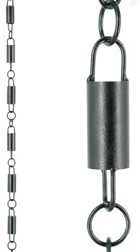 Raccoglitori di pioggia, Catena for la pioggia regolabile in alluminio for esterni, catena raccogli(2.6m(8.5ft))