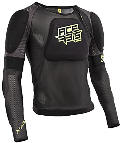 ACERBIS Brustpanzer Body Armour X-Air Jacket Lev 2 schwarz/gelb L/XL