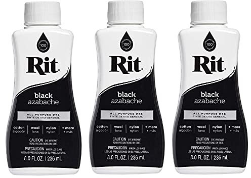 Allzweck-Flüssigfarbe, 237 ml, Schwarz, 3 Stück