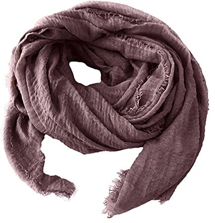 Niklarson Schal Tuch mauve 190x100cm Damen Poncho Stola Pareo Viskose T1497