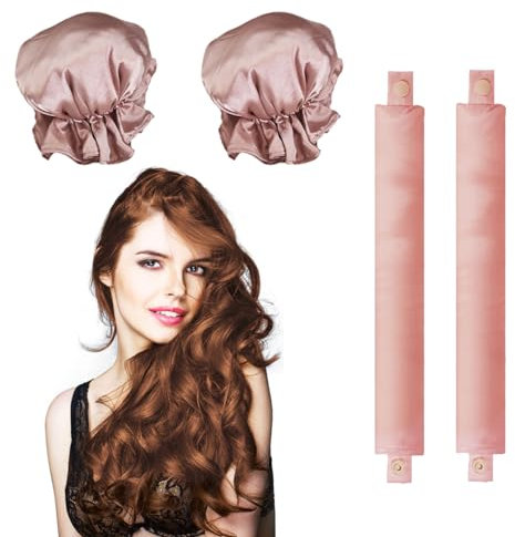 Blow Out Hair Curler, Heatless Curls Dicke Rolle 2 Stück, Curling Rods, Blowout Hair Overnight, Curling Rods Diy, Heatless Curls Blowout Für Mittleres Langes Haar