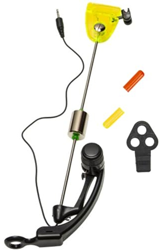 Indicateur de morsure de poisson, balançoire de pêche, balançoire de chaîne de pêche, alarme de morsure de poisson, indicateur d'alerte sonore, bâton lumineux