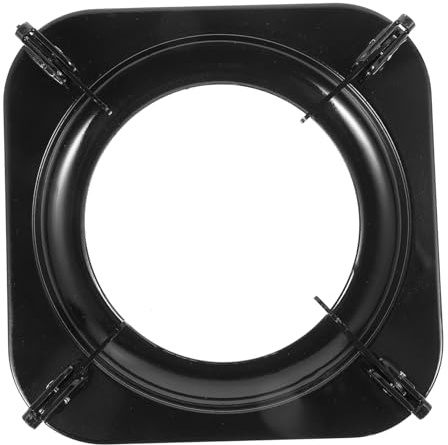 Schwarzer Metall Topfträger für Gasherd mit Anti Rutsch Funktion | 1 Stück, Gather Fire Effekt, Einfache Installation, für Küche und Zuhause