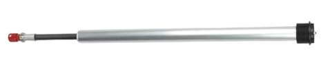Moliuoly cykel fjädergaffel fjäderpatron olja pump axel/dragkontroll 29,5 mm aluminiumlegering silver för främre gaffel dämpningssystem handdrift eller kabeldragning
