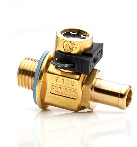 Fumoto F106N FN-Series Drain Valve with Long Nipple with Lever Clip