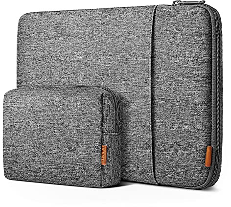 Inateck 360° Protection Laptop Bag Sleeve Case Compatible with 14-inch MacBook Pro M5/M4/M3/M2/M1 Pro/Max A3426 A3427 A3434 A3112 A3401 A3185 A2992 A2918 A2779 2026-2021, with Accessory Bag