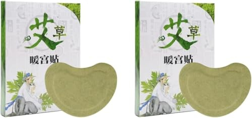 Patchs Chauffants Auto-Chauffants à L'Armoise | Patchs Chauffants à Base De Plantes Pour Le Confort Et La Chaleur Abdominale | Portables Et Jetables,（2pcs）