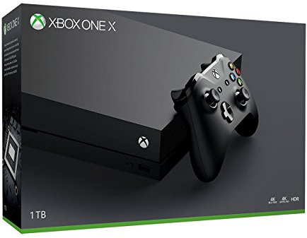 Microsoft - Xbox One X 1TB Console with 4K Ultra Blu-ray - Black
