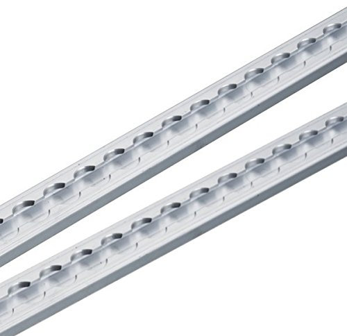 kuriershop 2 X Airline guide, profilo quadrato Premium Light, lunghezza 2 m