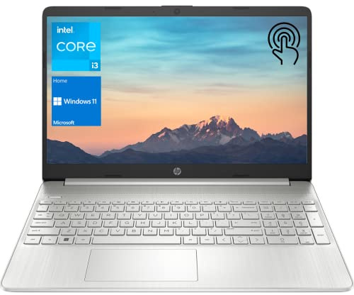 HP Notebook Laptop, 15.6 HD Touchscreen, Intel Core i3-1115G4 Processor, 16GB RAM, 1TB PCIe SSD, Webcam, Type-C, HDMI, SD Card Reader, Wi-Fi, Windows 11 Home, Silver