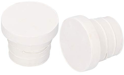 Haofy 2Pcs Ladder Rubber Stopper Bumper, Pool Ladder Accessory Replacement Safety Guard Swimming Pool Supplies