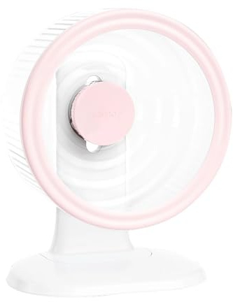Mini & Moe Silent Crystal Hamster Wheel - XL Running Exercise, Ideal for Large Breeds, Quiet & Durable, Pet Supplies/Rodents/Hamster/Exercise (Pink)