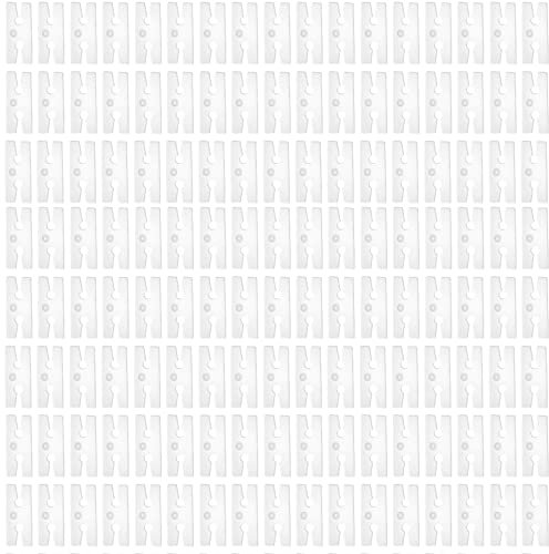 Ballonverschlüsse | luftballonverschlüsse | Kleine Ballon Clips | Ballonverschlüsse Helium und luftbefüllung | Ballon Clips Klemmen Verschluß Keine Knoten/Schnürung Party Deko (200 Stück)