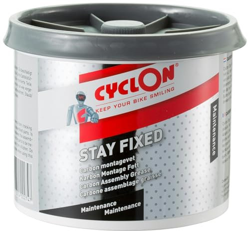 Cyclon Unisex – Erwachsene Stay Fixed Montagepaste, Schwarz, 500 ml