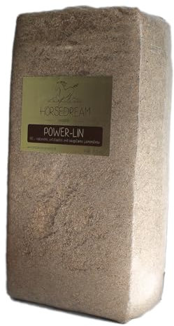 HORSEDREAM Power-Lin | Leinenstroh | für Pferde & Kleintiere - Hühner, Meerschweinchen, Kaninchen etc. | staubarm & hohe Saugkraft