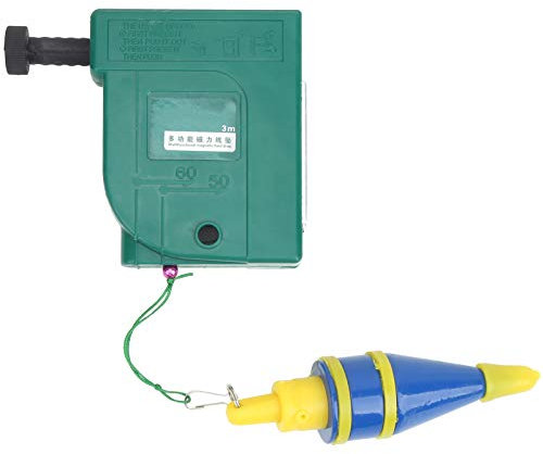 2 Stück Magnetischer Linienabfall, Drahthammer-Linienabfall, Senklote, Vertikales Messwerkzeug aus Legiertem Stahl, Gerader Wasserwaagen-Setter für den Bau, Installationshammer