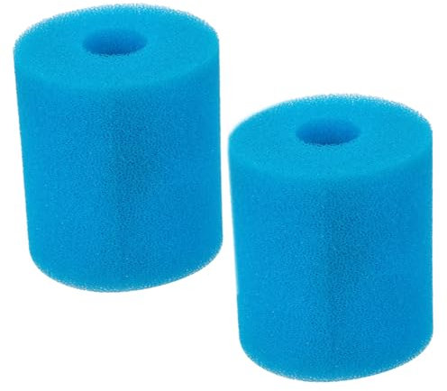 PAMINGONO 2pcs Pool Filter Replacement Sponge Swimming Pool Filter Cleaner Sponge Fish Tank Non-clogging
