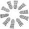 MUCKLILY Professional Grade Hammer Handle Wedge 10pcs Steel Axe Handle Wedge Easy Install for Improved Tool Stability and Efficiency