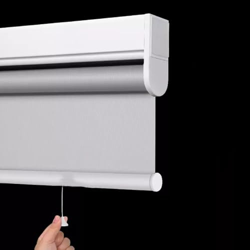 XINGWANGG Tenda A Rullo A Senza Fili Con Molla,Tende Avvolgibile Isolante Termico per Finestre,Impermeabile,per Soggiorno,Camera da Letto,Personalizzate,Larghezza x Altezza (140cm x 160cm)