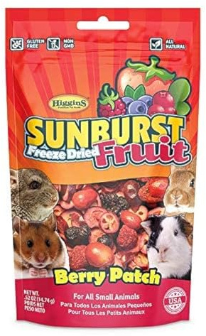 Higgins Sunburst Gourmet Natural Treats - Berry Patch, 0.52 oz