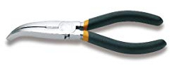 Beta 1164K 160 - Pinze a becchi piatti lunghissimi piegati zigrinati