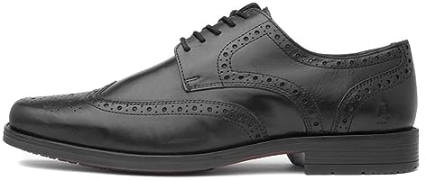 Hush Puppies mäns stag brogue skola uniform sko