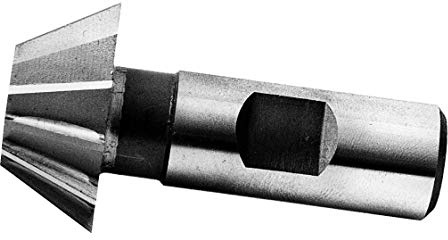 1 1/2 Diameter 45 Degree Chamfer Tool, HSS, 1/2 Wide, 3/4 Shank, High Speed Steel, Super Tool, 85204, USA Made