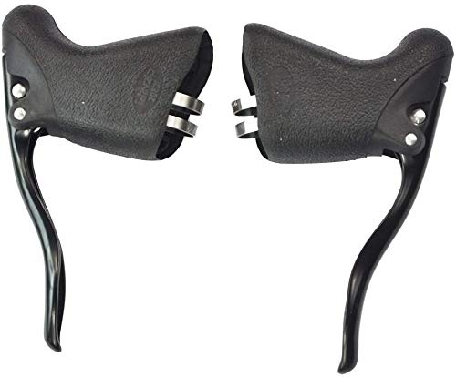 UPANBIKE Drop Handlebar Brake Levers Set Bike Brake Levers for Road Bicycle Fixie Bike(Black)