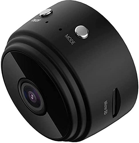 Caméra WiFi Mini Caméra A9 Caméra de Surveillance Surveillance HD 1080P Nuit pour Bureau à Domicile Noir