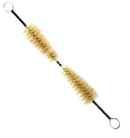 VICASKY 2 Pcs Nettoyeur de Flûte Brosse D'entretien pour Flûte et Saxophone Brosse pour Embouchure Légère et Portable pour Clarinette et Piccolo