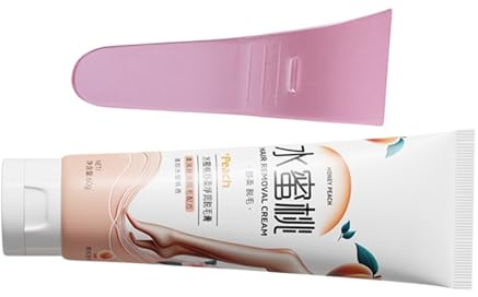 Facial Hair Removal Women, 0,79 x 1,18 x 1,97 Zoll, entzückend, kompakt, Haarentfernungscreme, Epilierer mit Spatel, tragbar, Fast-Acting Enthaarungsprodukte für empfindliche Haut