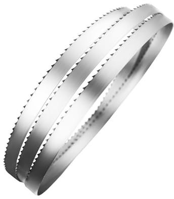 Hojas de sierra de cinta de 8, 9, 10, 12 y 14 con temple. 1140, 1400, 1570, 1790, 2240, 2360 y 2560 x 13 mm y 16 mm. Con hoja de sierra de cinta de 4 dientes por pulgada for cortar madera (2460 m