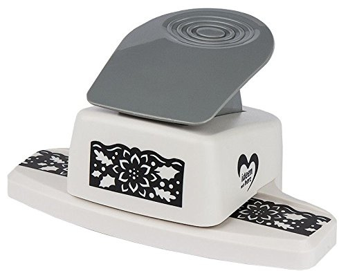 Punch, Royal Border Punch, Punch 2.9 cm x 6 cm, Motif Hole Punch for Paper, Crafts (Poinsettia with Pop-Up Effect)