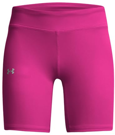 Under Armour Girls Motion Bike Shorts, (653) Rebel Pink / / Pink, Large