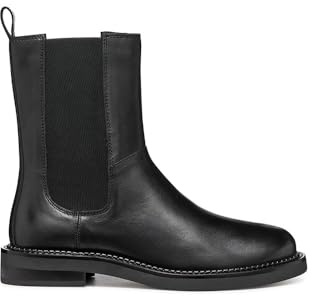 Geox Stivali da Donna D Serilda C, Nero, 39 EU