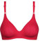 DIM Femme sans Armatures Mes Essentiels by X1 Bra, Rouge Cheri, 105B EU