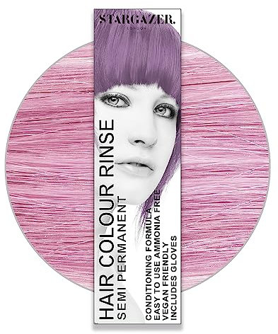 Stargazer SGS110, Tinta de pelo, UV, Semipermanente, Morado (Erika Violet)