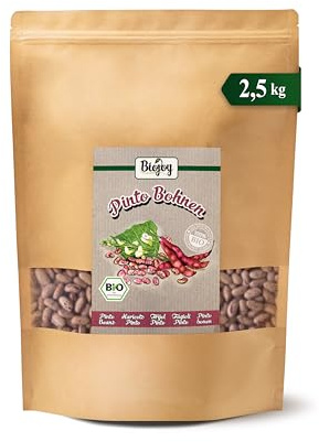 Biojoy Ekologiska pintobönor, torkade, hela, 2,5 kg | Från Kina, naturliga, perfekta för matlagning