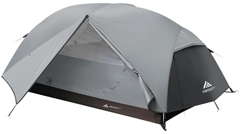 Forceatt Camping Tente 2 Personnes, 3-4 Saison Imperméable & VentiléeTente, avec Installation Facile, pour Outdoor Camping, Randonnée