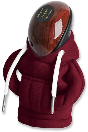 Lohca Universal Schaltknauf Hoodie - Auto Deko Geschenk - Auto Schalthebel Abdeckung - Autoinnenausstattung