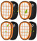 Paquete De 4 Filtros De Repuesto For Aspiradora De Mano Philips SpeedPro Max Aqua FC6812 FC6813 FC6822 FC5005/01.