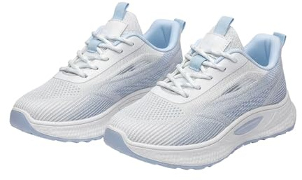 Generico Scarpe Camminata Sportiva Donna Scarpe Running Sportive da Donna Autunnali E Invernali,da Corsa,Casual Comode Respirabile Sneakers Casual Comode (Blue,41)