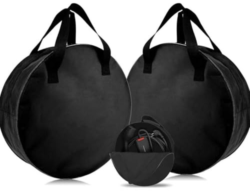 2 Pcs Camping Cable Organiser Bags, Waterproof Large Capacity Storage Bag