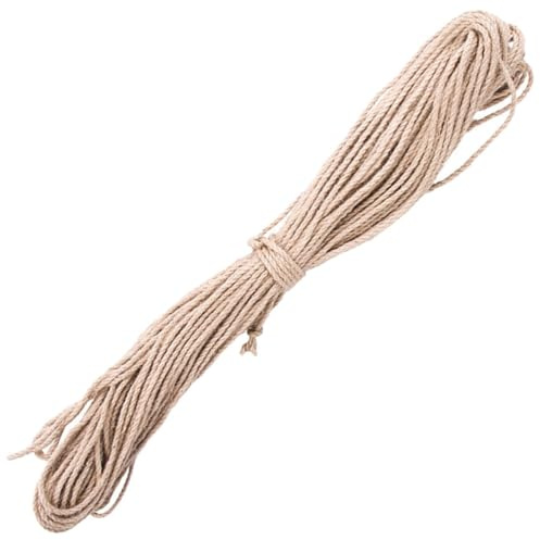 Mobestech Sturdy Sisal Rope for Cat Scratcher and Wooden Furniture Protection Replaceable Multi-strand Woven Cat Tree Rope in Khaki