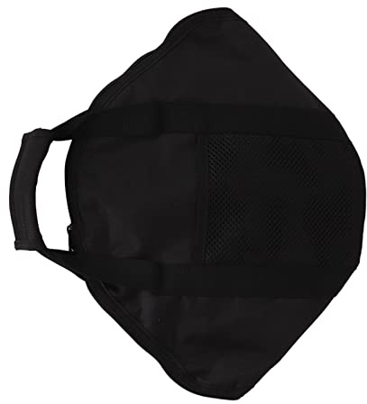 KUIDAMOS Étui de Sac de Poêle à Frire à Poignée Durable avec Poches Latérales pour Camping Randonnée événement Sportif-Transport de Plaque de Gril Oxford (Petit)