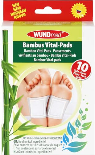 BAMBUSPFLASTER Vital-Pads Entgiftung+Vitalisierung 10 Stück